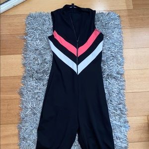 One piece biker short